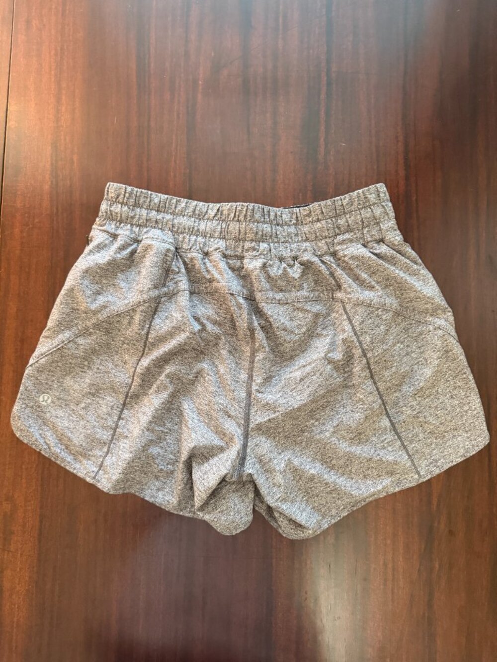 lululemon Track That Mid-Rise Lined Short 5" Heather Lux Multi Black Size 8 - Picture 3 of 5